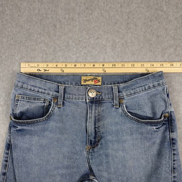 Wrangler Jeans Mens Size 30x30 Light Wash 20X - Picture 10 of 16